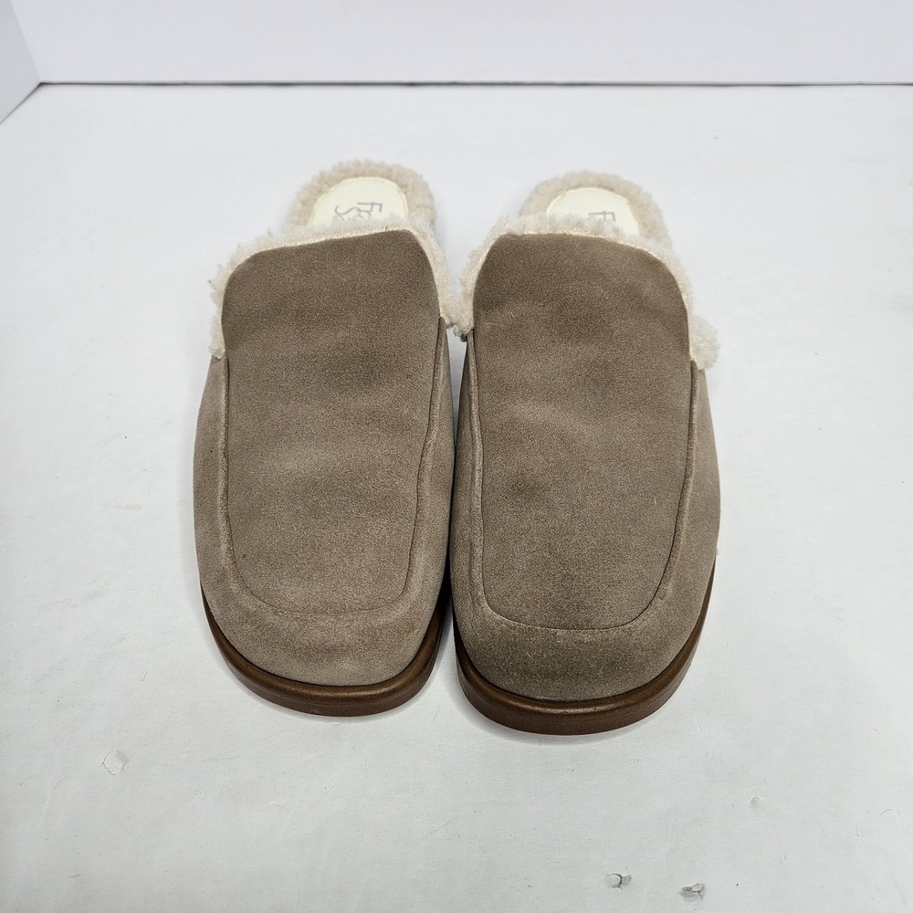 Franco Sarto Mules Fleece Shoes Size 10 M Heel To Toe 11.5" - Picture 3 of 13